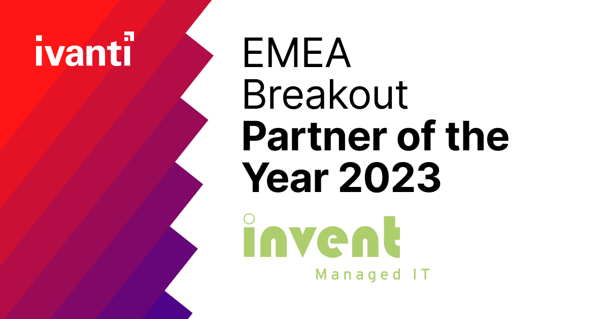 Invent AG gewinnt EMEA Breakout Partner of the year 2023 Award in Ivantis 2023 Partner of the Year Awards